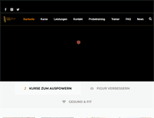 Tablet Screenshot of gesundheitszentrum-sonnen.de